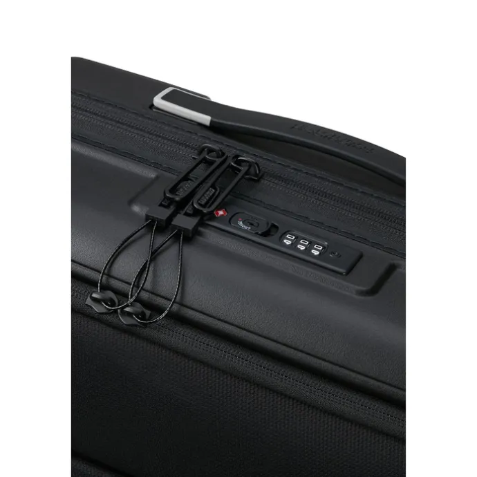 American Tourister Hello Cabin Spinner 55 EXP onyx black