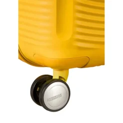American Tourister Soundbox Spinner 77 Expandable golden yellow