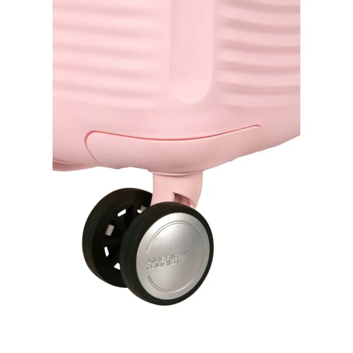 American Tourister Soundbox Spinner 77/28 TSA Expandable pastel pink