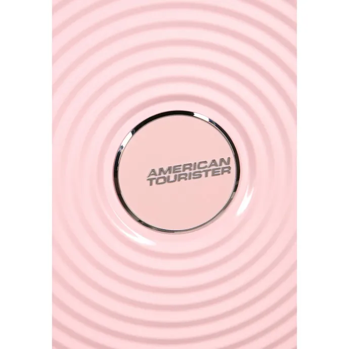 American Tourister Soundbox Spinner 77/28 TSA Expandable pastel pink