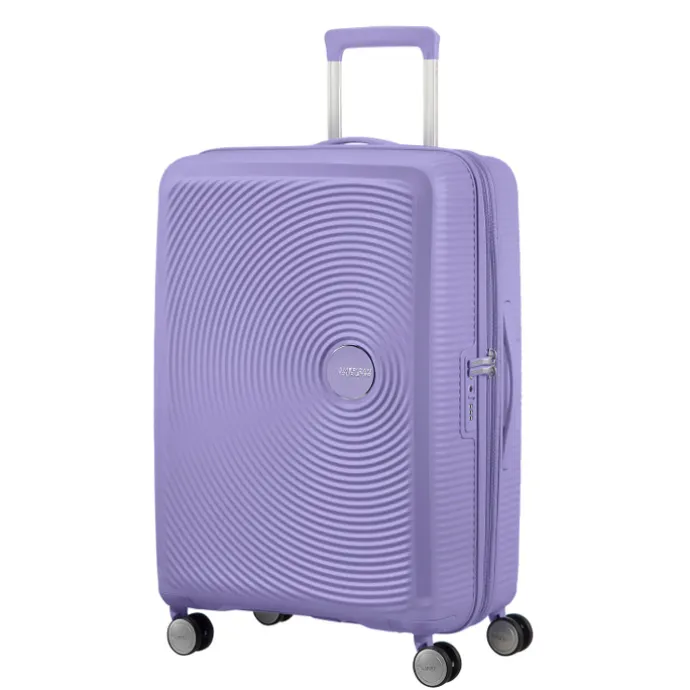 American Tourister Soundbox Spinner 67 Expandable lavender