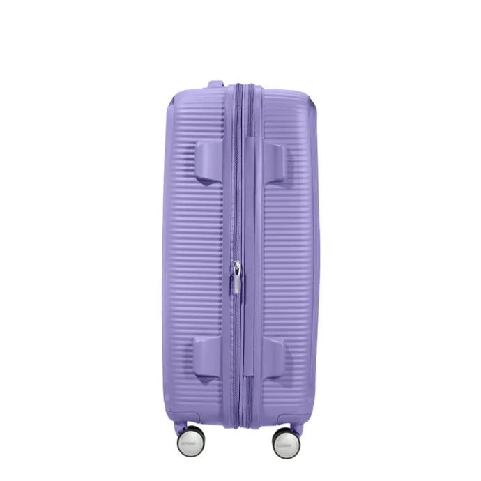 American Tourister Soundbox Spinner 67 Expandable lavender