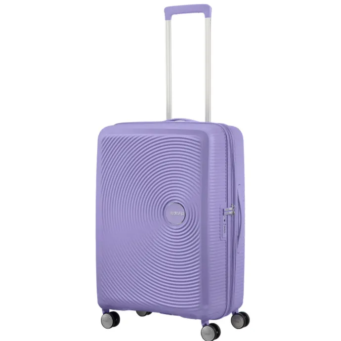 American Tourister Soundbox Spinner 67 Expandable lavender