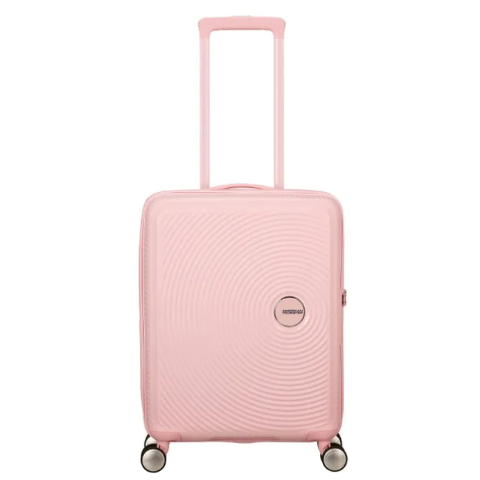 American Tourister Soundbox Spinner 55/20 TSA Expandable pastel pink