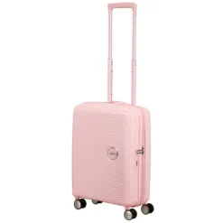 American Tourister Soundbox Spinner 55/20 TSA Expandable pastel pink