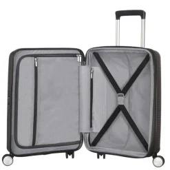 American Tourister Soundbox Spinner 55 Expandable bass black