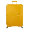 American Tourister Soundbox Spinner 80/30 TSA Expandable golden yellow