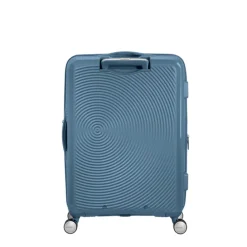 American Tourister Soundbox Spinner 77 Expandable stone blue