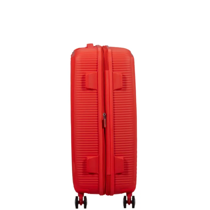 American Tourister Soundbox Spinner 67/24 TSA Expandable neon orange
