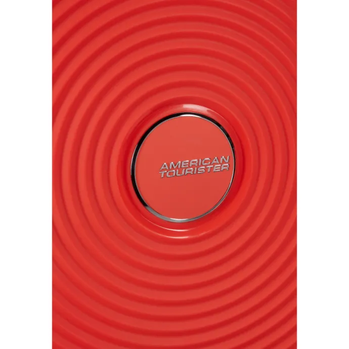 American Tourister Soundbox Spinner 67/24 TSA Expandable neon orange