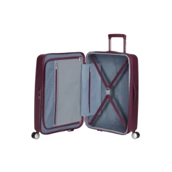 American Tourister Soundbox Spinner 67/24 TSA Expandable wild cherry