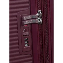 American Tourister Soundbox Spinner 67/24 TSA Expandable wild cherry
