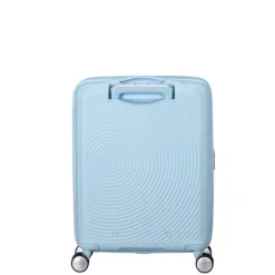 American Tourister Soundbox Spinner 55/20 TSA Expandable pastel blue