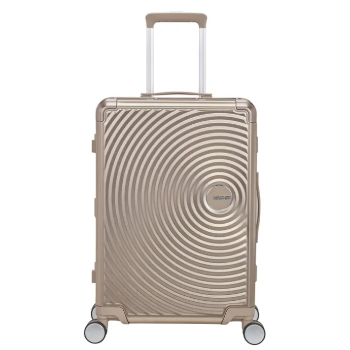 American Tourister Soundbox Alu Spinner 68/25 TSA bronze