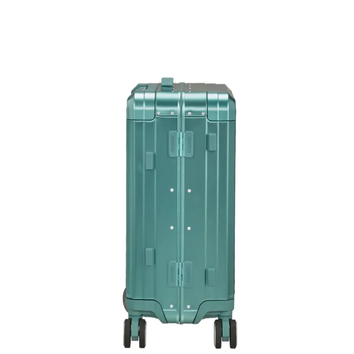 American Tourister Soundbox Aluminium Spinner 55 Expandable dusty turquoise