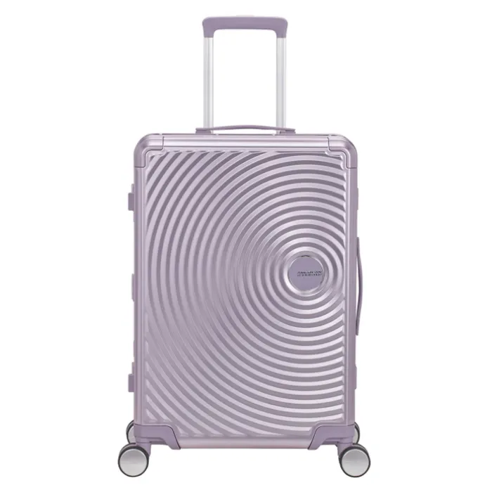 American Tourister Soundbox Aluminium Spinner 68 cm Expandable stormy lilac