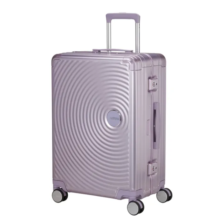American Tourister Soundbox Aluminium Spinner 68 cm Expandable stormy lilac