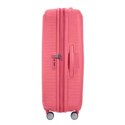 American Tourister Soundbox Spinner 77 Expandable sun kissed coral