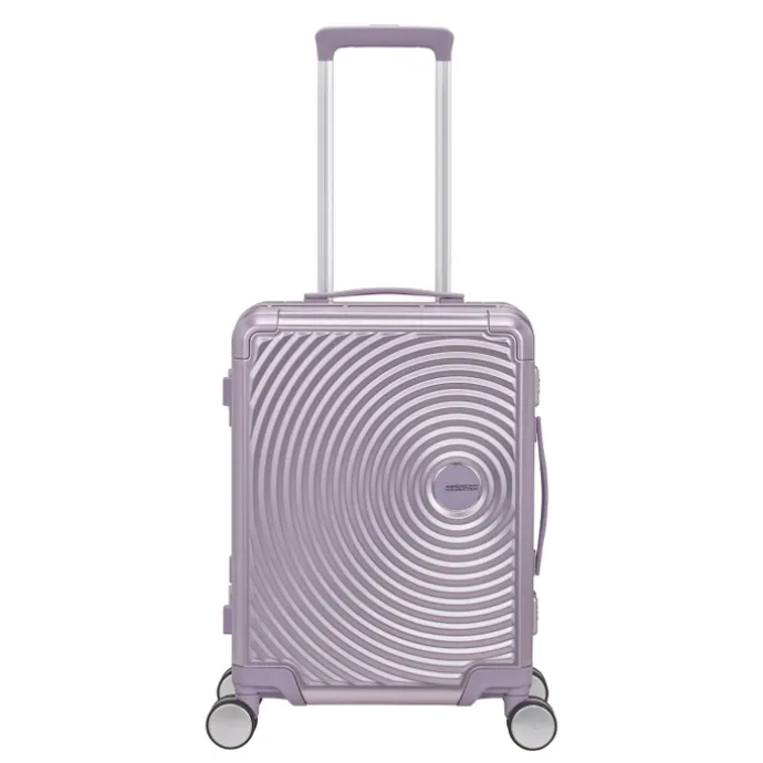 American Tourister Soundbox Aluminium Spinner 55 Expandable stormy lilac