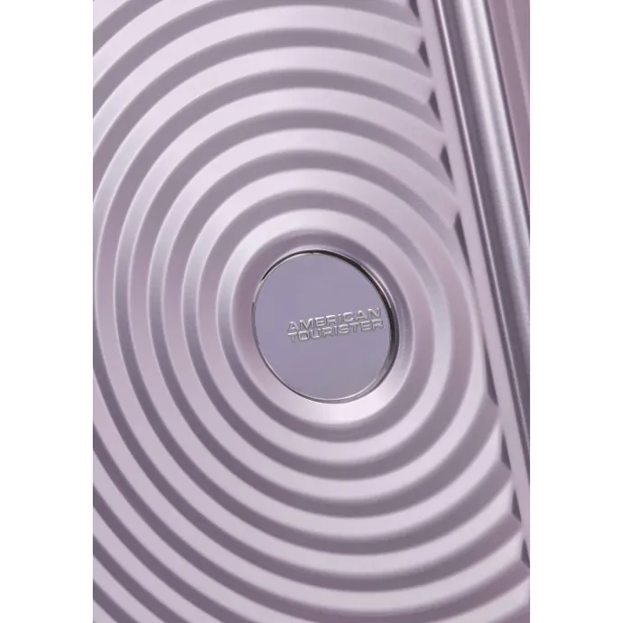 American Tourister Soundbox Aluminium Spinner 55 Expandable stormy lilac