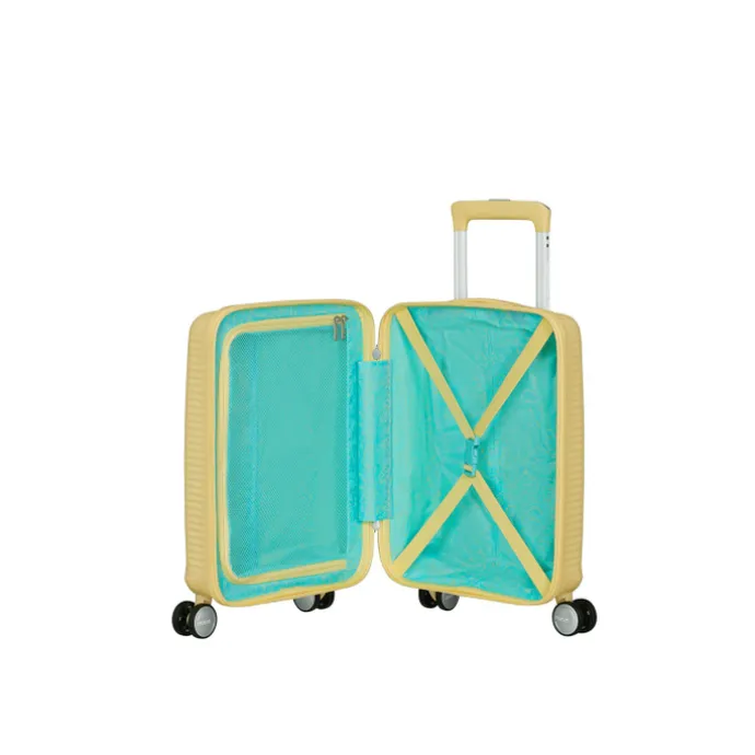 American Tourister Soundbox Mini Spinner 47/16 pastel yellow