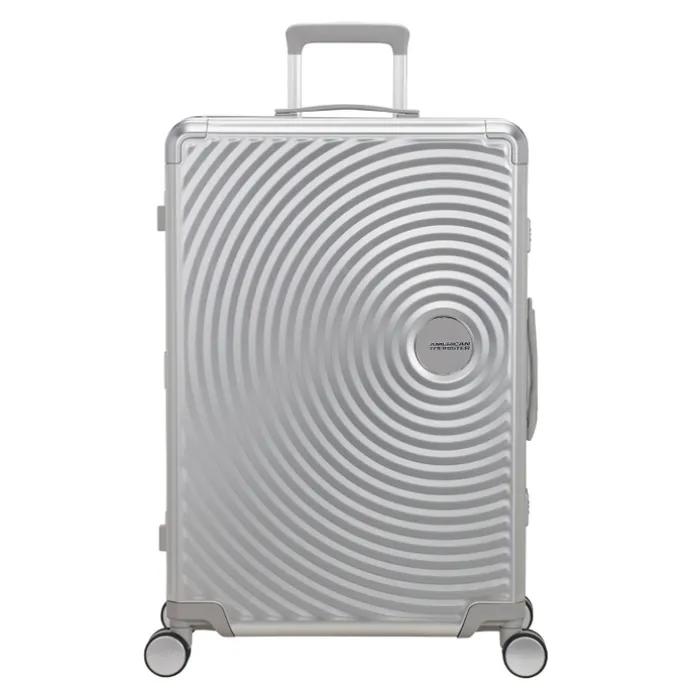 American Tourister Soundbox Alu Spinner 77/28 TSA silver