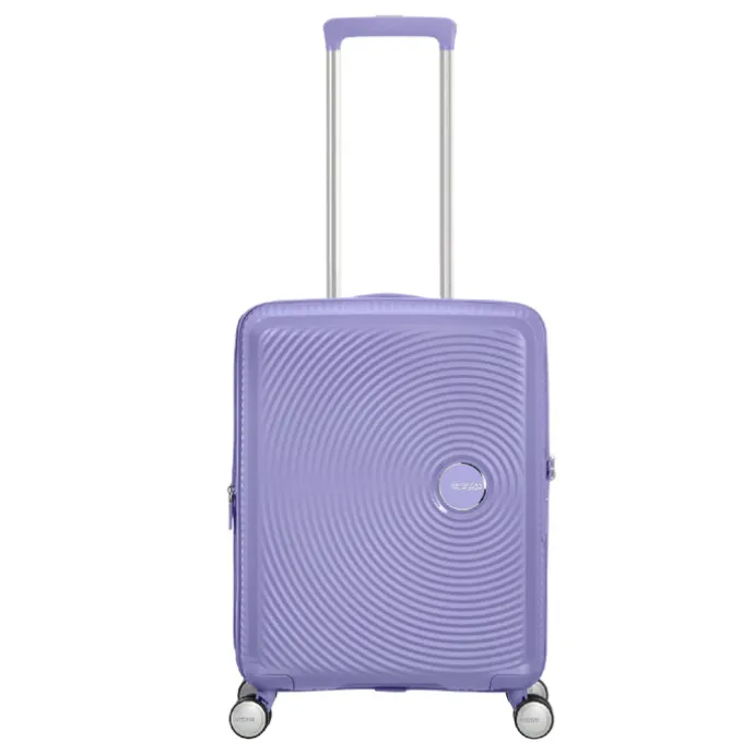 American Tourister Soundbox Spinner 55 Expandable lavender