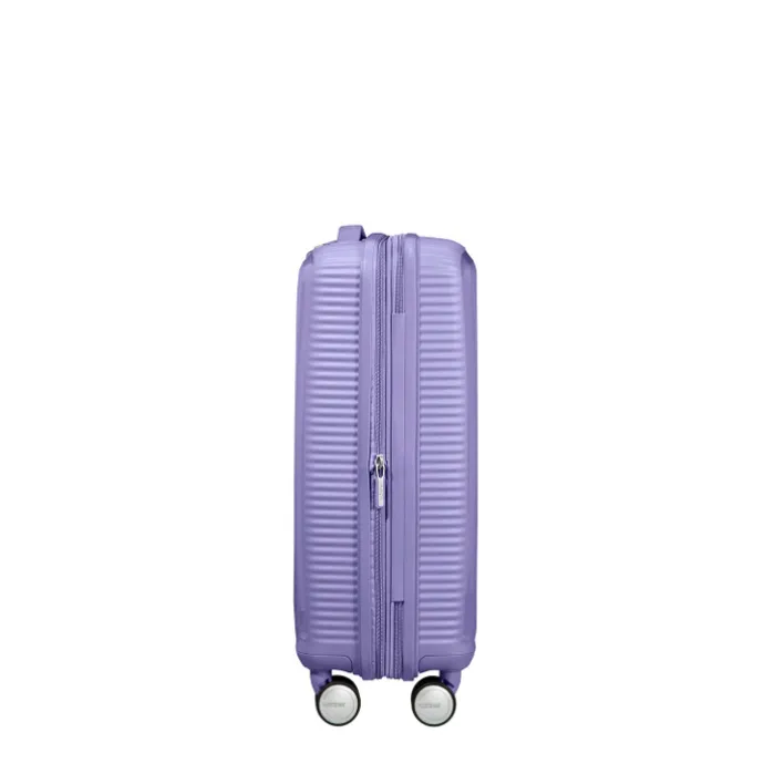 American Tourister Soundbox Spinner 55 Expandable lavender