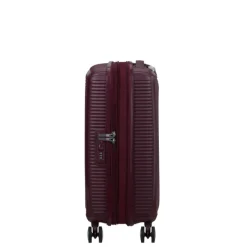 American Tourister Soundbox Spinner 55/20 TSA Expandable wild cherry