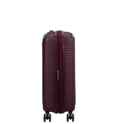 American Tourister Soundbox Spinner 55/20 TSA Expandable wild cherry