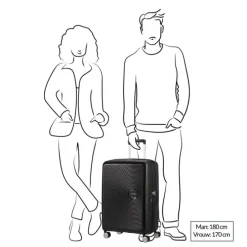 American Tourister Soundbox Spinner 67 Expandable midnight navy