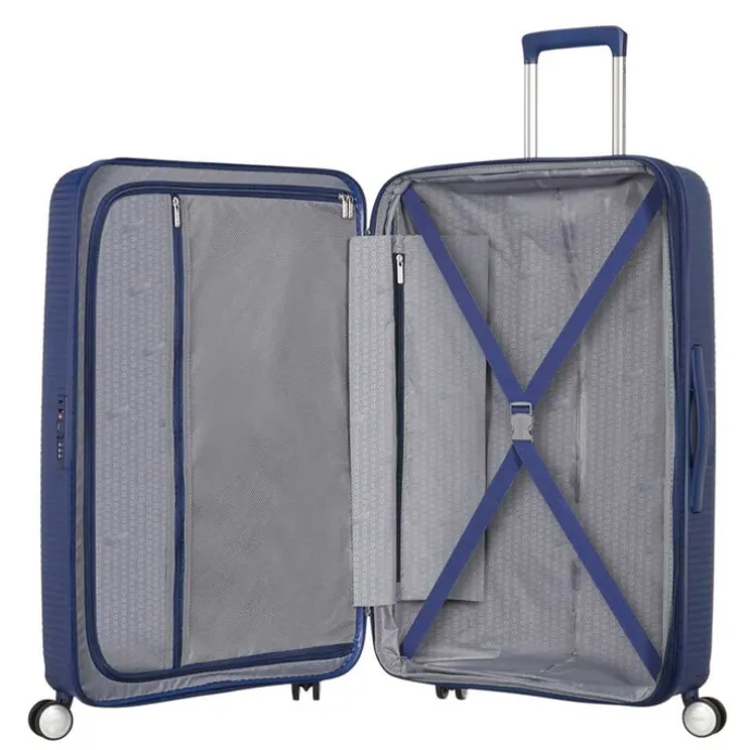 American Tourister Soundbox Spinner 67 Expandable midnight navy