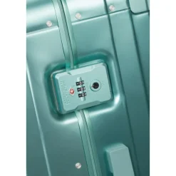 American Tourister Soundbox Aluminium Spinner 77 cm Expandable dusty turquoise