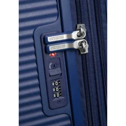 American Tourister Soundbox Spinner 77 Expandable midnight navy