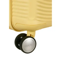 American Tourister Soundbox Spinner 77/28 TSA Expandable pastel yellow