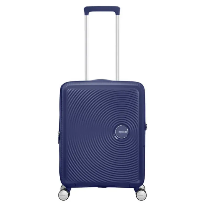 American Tourister Soundbox Spinner 55 Expandable midnight navy