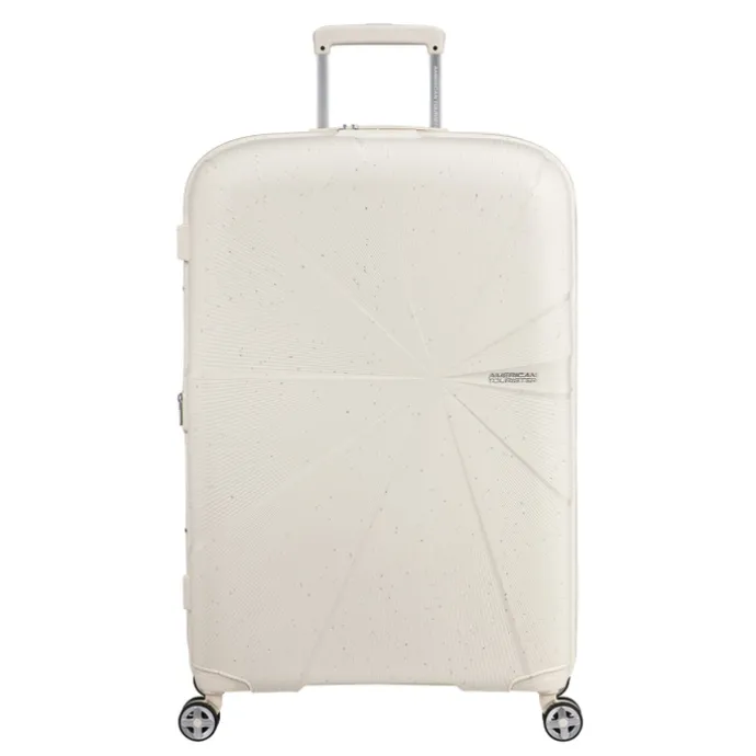 American Tourister Starvibe Spinner 77/28 Expandable TSA Ltd cream speckles