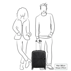American Tourister Starvibe Spinner 55 EXP navy