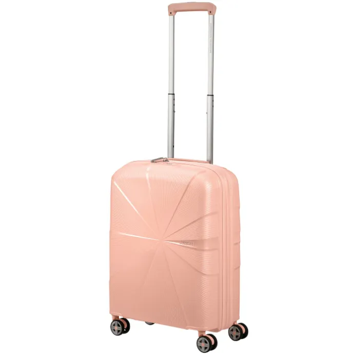 American Tourister Starvibe Spinner 55 EXP met. peach