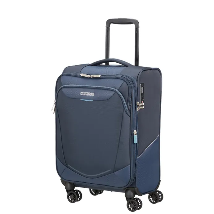 American Tourister Summerride Spinner 55/20Expandable TSA Length 35 cm navy