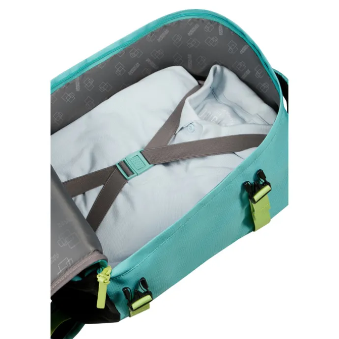 American Tourister TAKE2CABIN Casual Backpack S dusty turquoise/lime