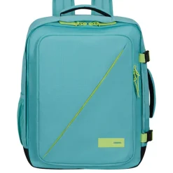 American Tourister TAKE2CABIN Casual Backpack M dusty turquoise/lime