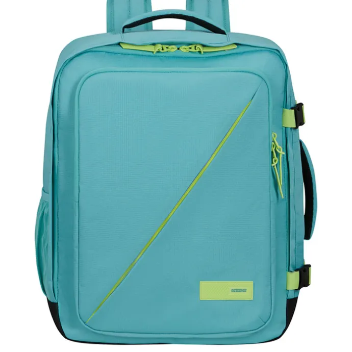 American Tourister TAKE2CABIN Casual Backpack M dusty turquoise/lime