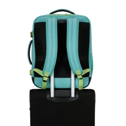 American Tourister TAKE2CABIN Casual Backpack M dusty turquoise/lime