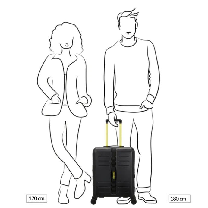 American Tourister Trailon Spinner 55/20 TSA black