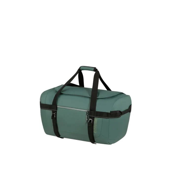 American Tourister Upventure Duffle Backpack dark forest
