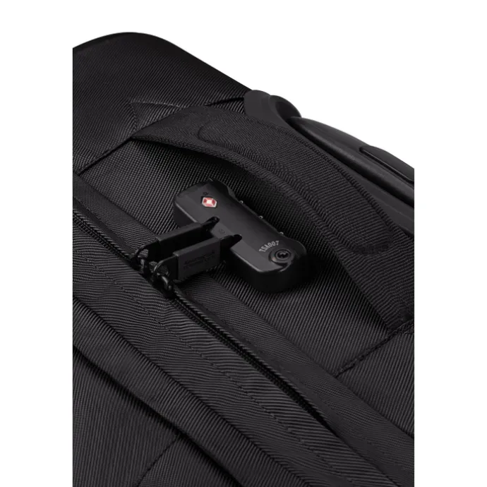 American Tourister Urban Track Duffle/Wheels Backpack asphalt black