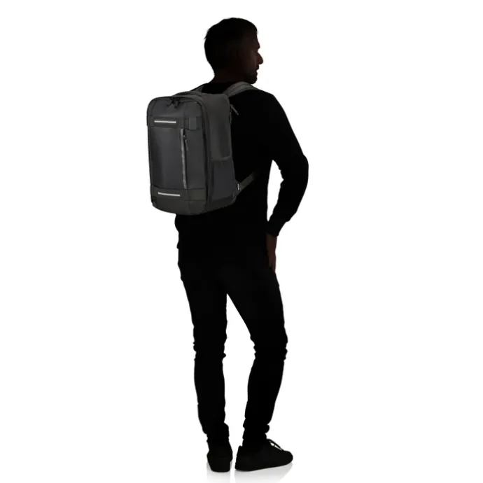 American Tourister Urban Track Cabin Backpack asphalt black