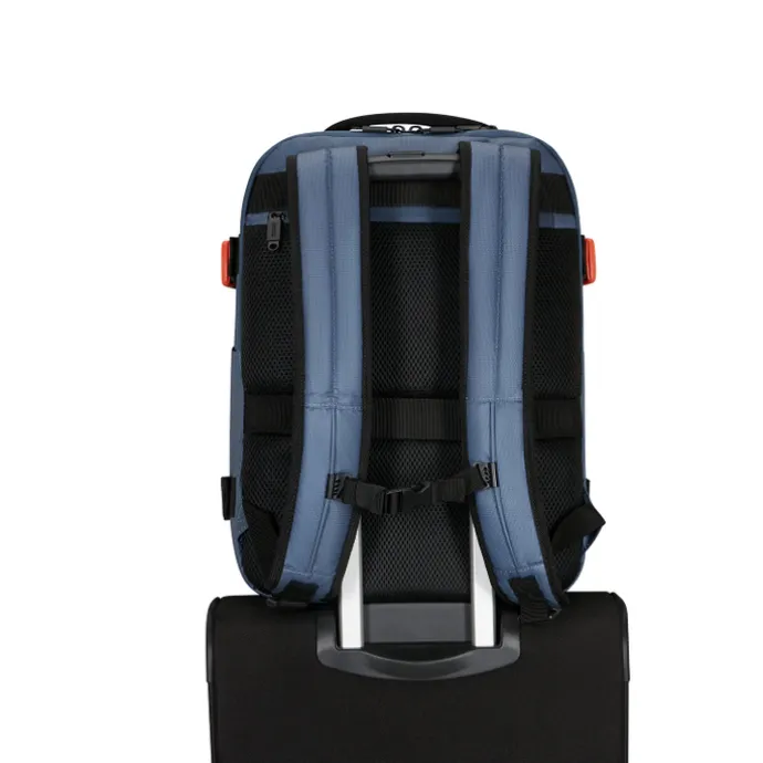 American Tourister Urban Track Laptop Backpack 15,6" coated Navy/Orange