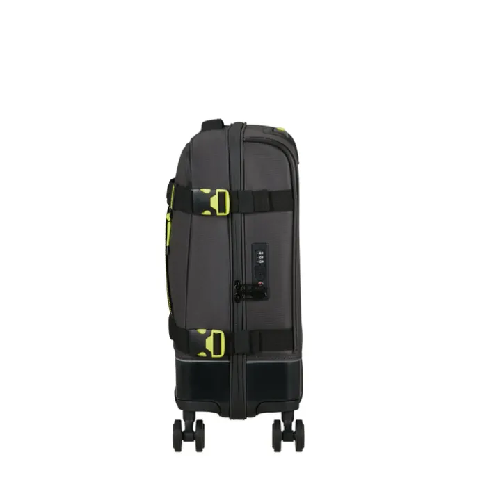 American Tourister Urban Track Spinner S TSA Coated black/lime